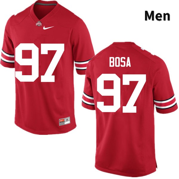 Ohio State Buckeyes Joey Bosa Men's #97 Red Game Stitched College Football Jersey